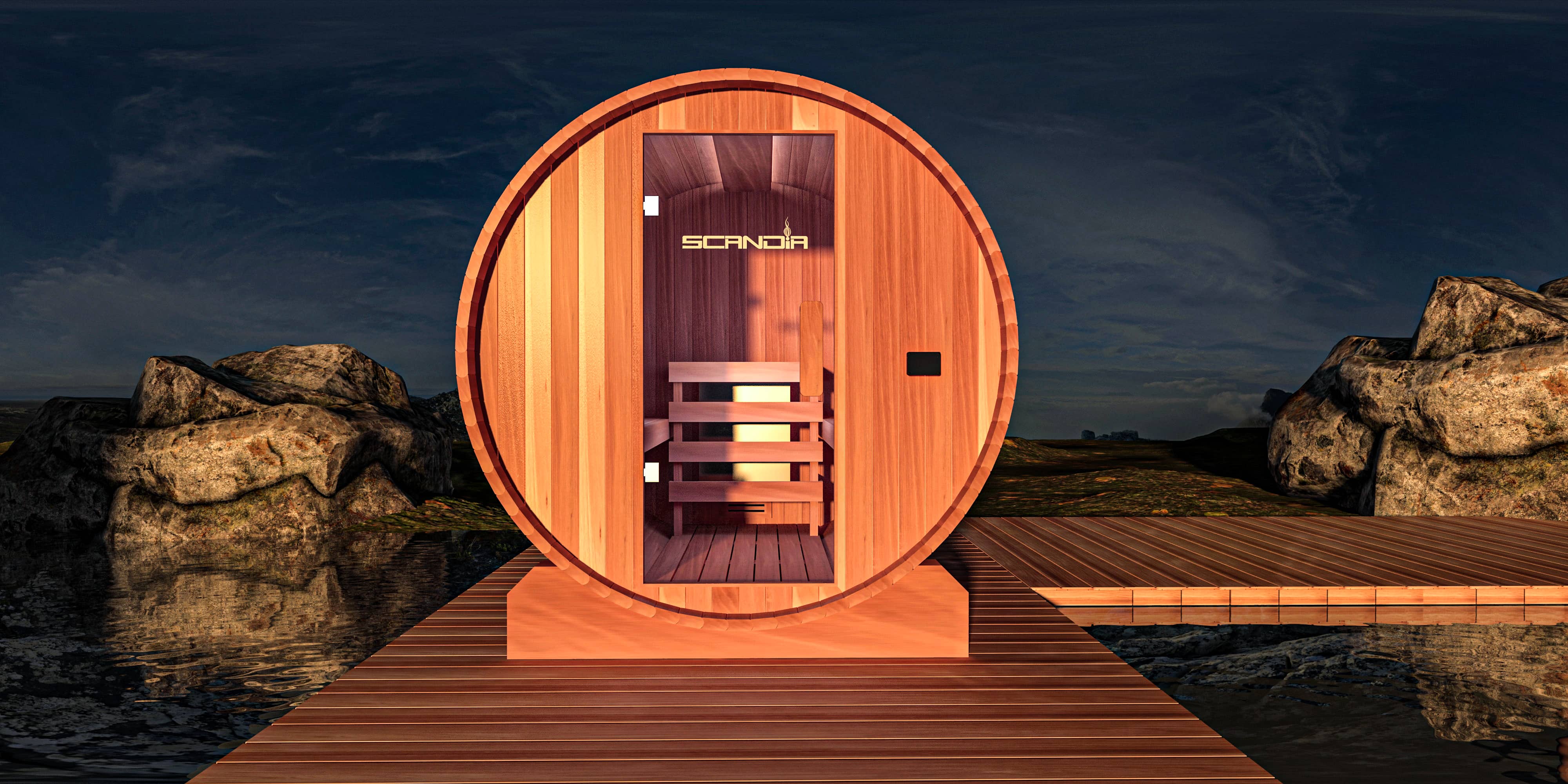 Scandia Barrel Sauna The best outdoor sauna Scandia Manufacturing