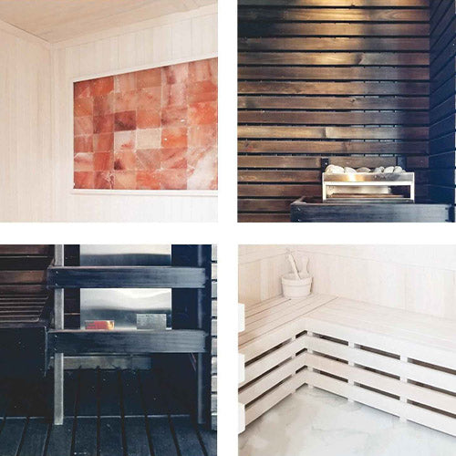 Hand Finished Pre-Cut Sauna Room Kits