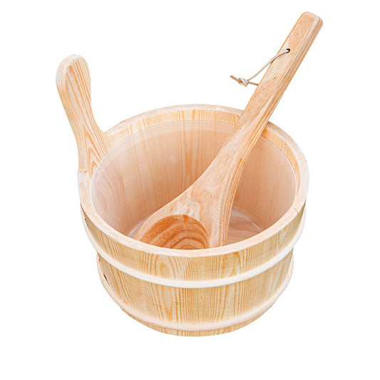 Sauna Bucket and Ladle Set