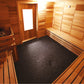 Eco Cedar Sauna with tru tile flooring