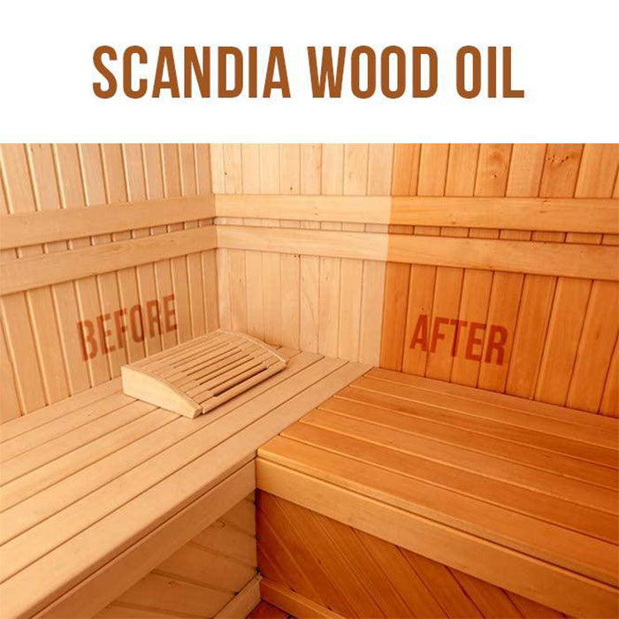 Scandia Sauna Wood Oil - 100% Natural Ingredient